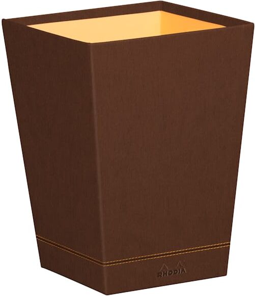 Rhodiarama waste bin Bronze