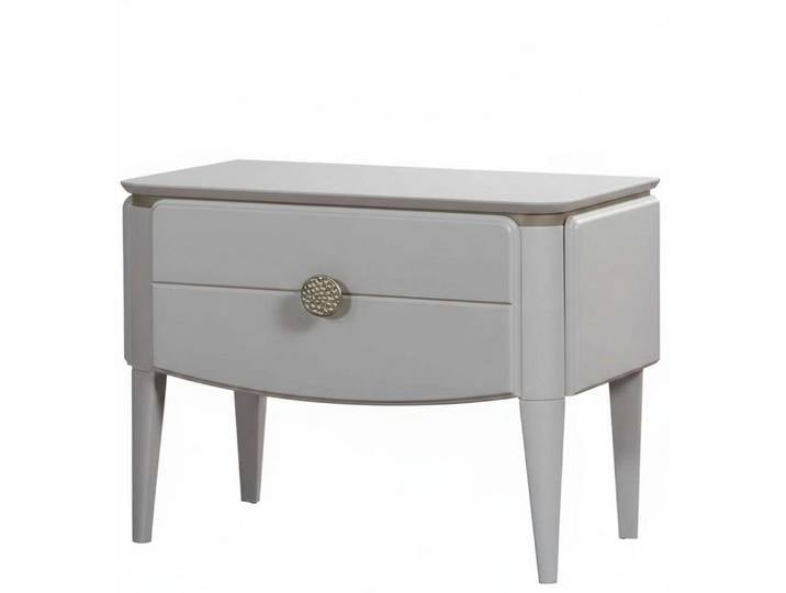 JVmoebel Nachtkonsole Nachttische Modern Weiß Designer-Nachttische Elegant Holz Minimalismus