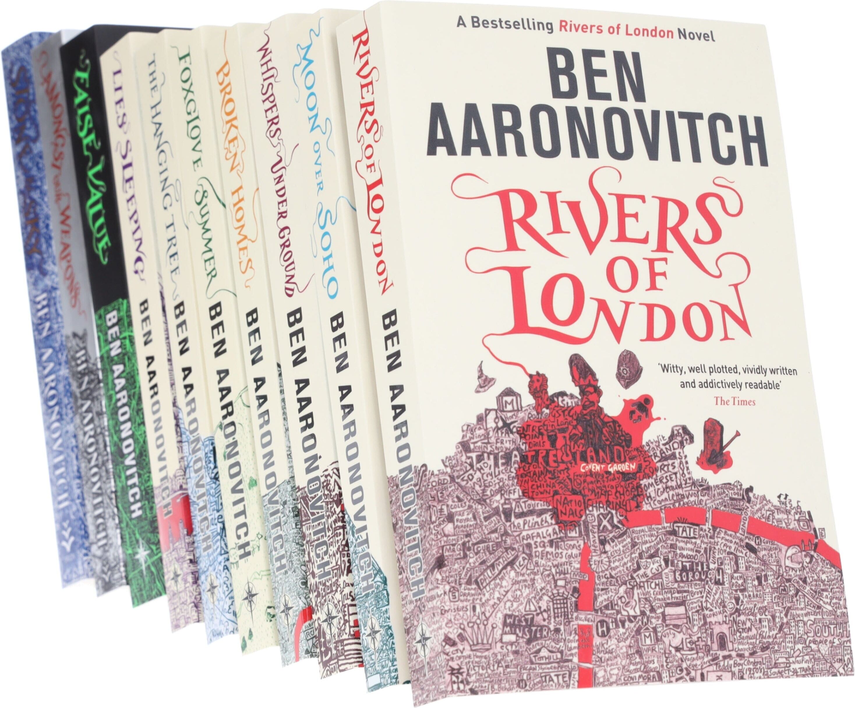 Rivers of London Series by Ben Aaronovitch 10 Books Collection Set - Fiction - Paperback Hachette
