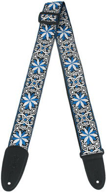 Levys Hootenanny Woven Strap BLW Bleu