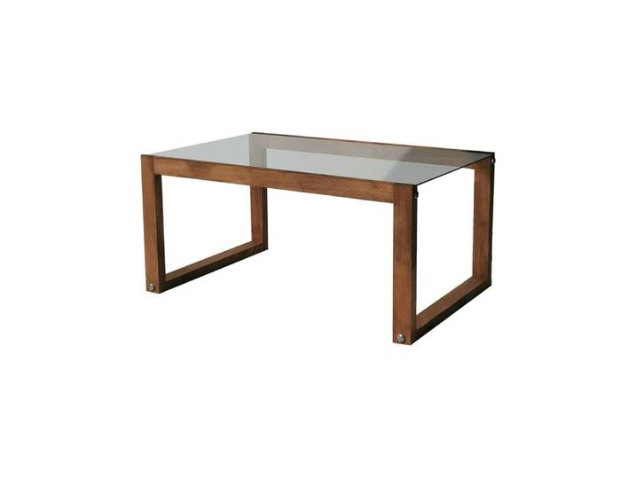 Table basse en chêne massif brun