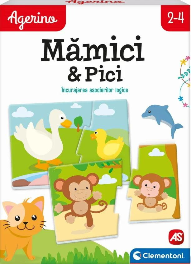 AS Company Agerino Mamici en Pici Educatief associatiespel Dieren 16 stuks