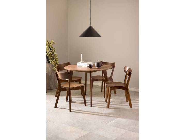 Esstisch Rigby I Ø 105cm Holz/Walnuss