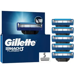 Gillette MACH3 TURBO Rasierklingen 5 St.