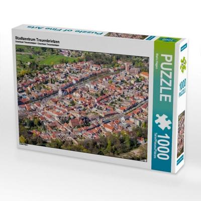 CALVENDO Puzzle Stadtzentrum Treuenbrietzen | 1000 Teile Lege-Größe 64 × 48 cm Foto-Puzzle für glückliche Stunden