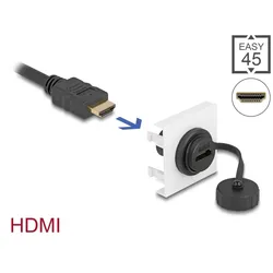 Delock Easy 45 HDMI Modul 45 x 45 mm