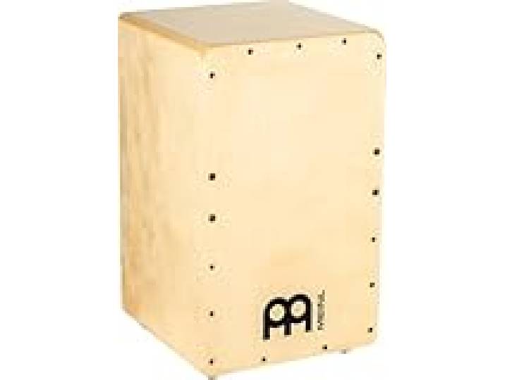 Meinl Percussion Woodcraft Cajon Instrument – Grand Cajon avec caisse claire et son grave – Bouleau Baltique, Naturel (WC100B)