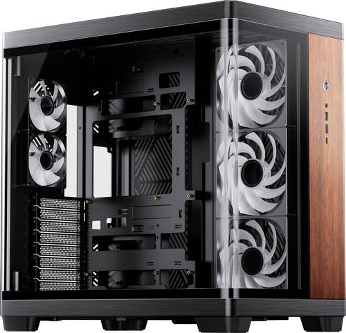 Jonsbo Midi-Tower Gehäuse, Gaming-Gehäuse, PC-Gehäuse Schwarz