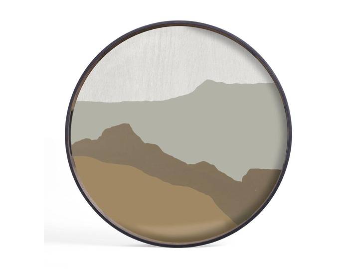 ETHNICRAFT plateau WABI SABI ROUND SMALL