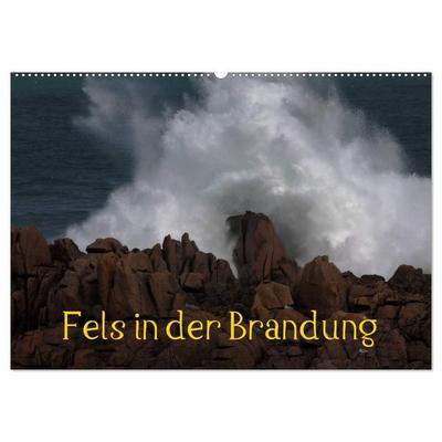 Fels in der Brandung (Wandkalender 2027 DIN A2 quer), CALVENDO Monatskalender