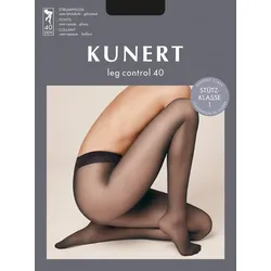 Kunert Leg Control 40 Stützstrumpfhose 3er Pack | 38-40 (I) | Black (KU-0500)