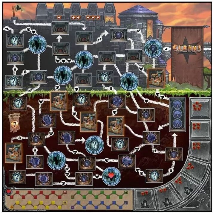 Renegade Game Studio Extension Clank ! Trésors Engloutis