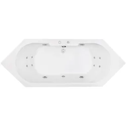 Jet-Line, Whirlpool, Whirlpool VILLA MEDICI 209x80.5 cm weiss
