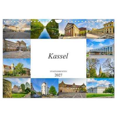 Kassel Stadtansichten (Wandkalender 2027 DIN A4 quer), CALVENDO Monatskalender