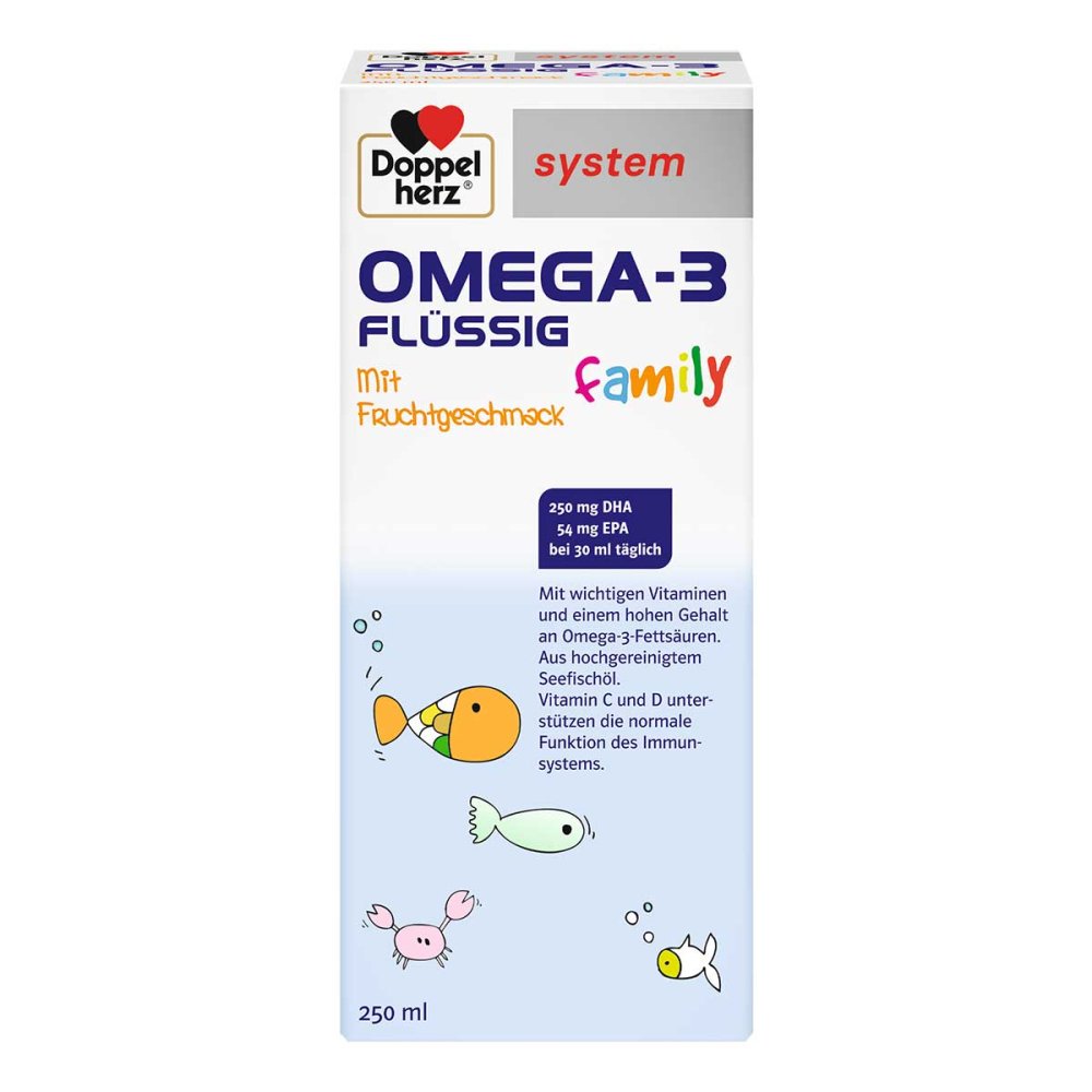 Queisser Pharma GmbH & Co. KG Doppelherz system Omega-3 family flüssig 12351259