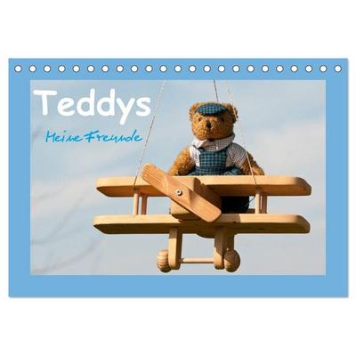 Teddys Meine Freunde (Tischkalender 2027 DIN A5 quer), CALVENDO Monatskalender