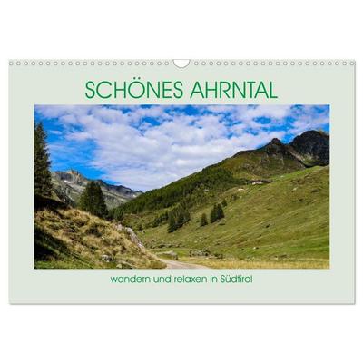 Schönes Ahrntal (Wandkalender 2027 DIN A3 quer), CALVENDO Monatskalender