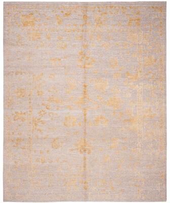 SAFAVIEH Couture Hand-knotted Centennial Vergie Modern Abstract Silk Rug