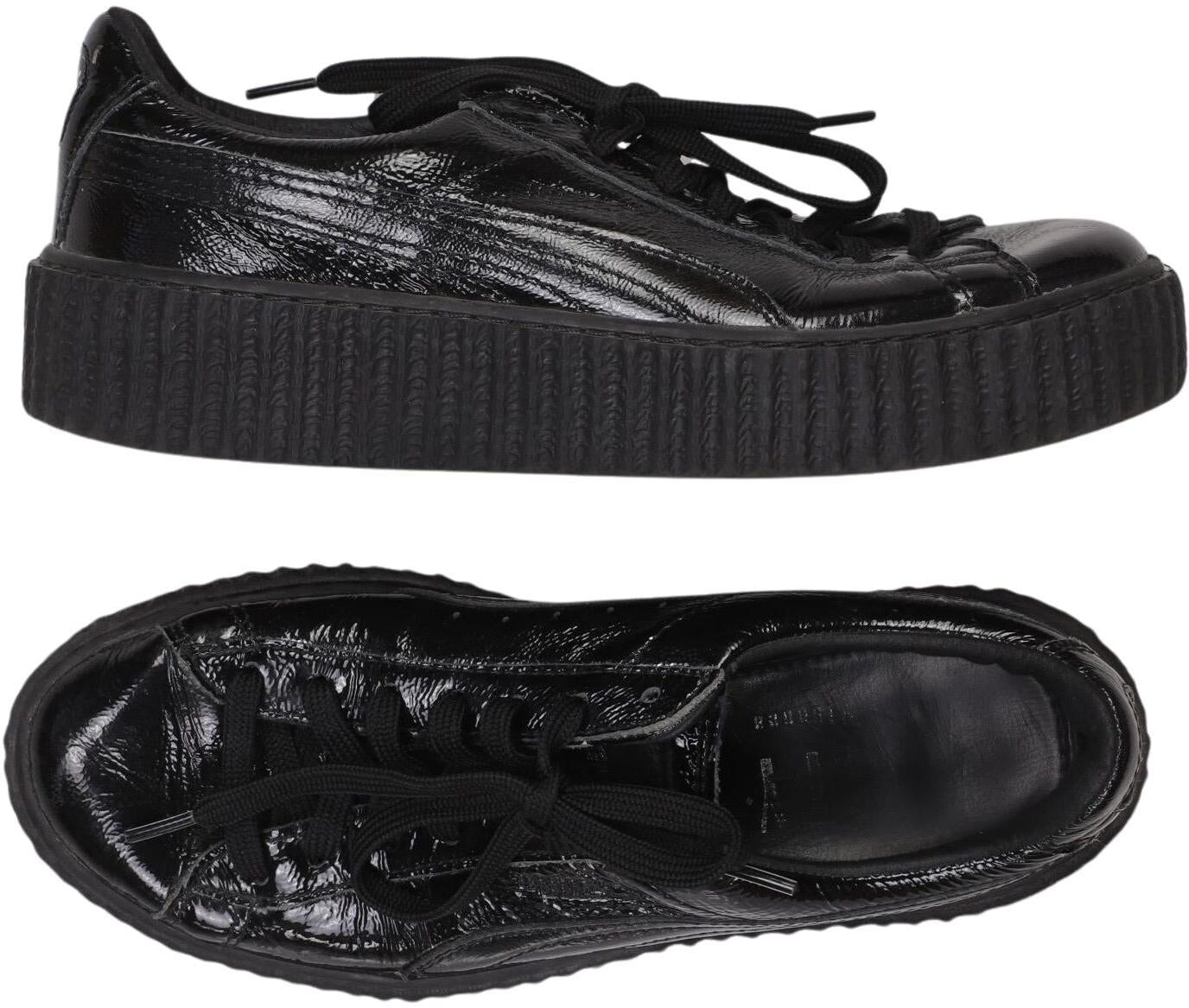 Puma x Fenty Damen Sneaker, Schwarz, Gr. EU 37, kein / Etikett - Second Hand