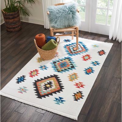 Nourison Tribal Decor Aztec Geometric Area Rug
