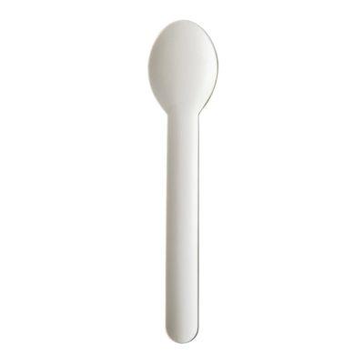 Einweg Besteck Papstar Pure, Löffel, L 155 mm, aus FSC®-zertifiziertem Papier, weiß, 100 Stück