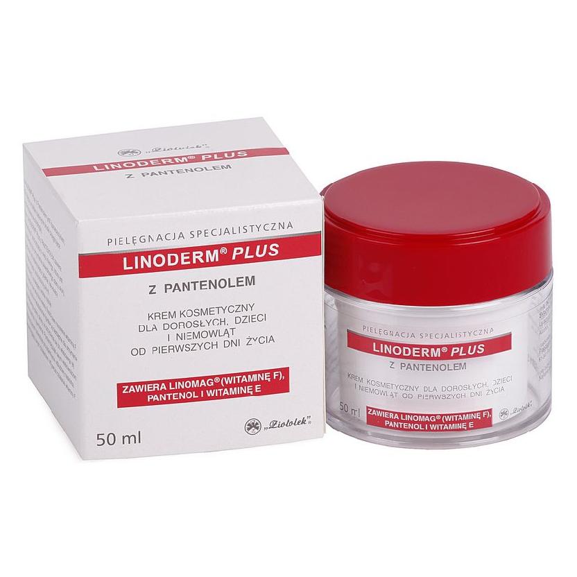 Ziołolek Linoderm Plus mit Panthenol 50 ml (50 ml, Nachtcreme, Tagescreme) (LI0007)