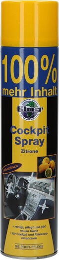 Filmer Kunststoffpflegemittel Cockpitspray Zitronenduft (600 Ml) 60057 0.6l