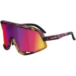 Limar, Unisex, Sportbrille, Kosmos Amaranth Onesize Rot - All-Mountain mit grossem Sicht... (Rot, Braun), Rot
