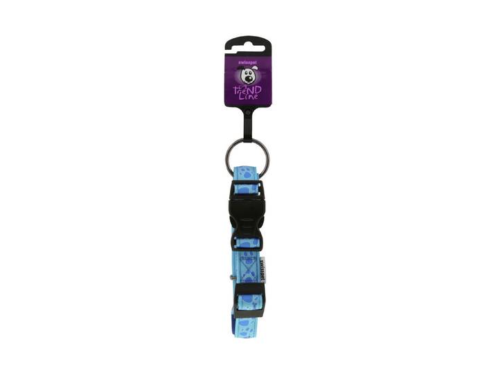 TrendLine Halsband Pfoty, 25mm blau