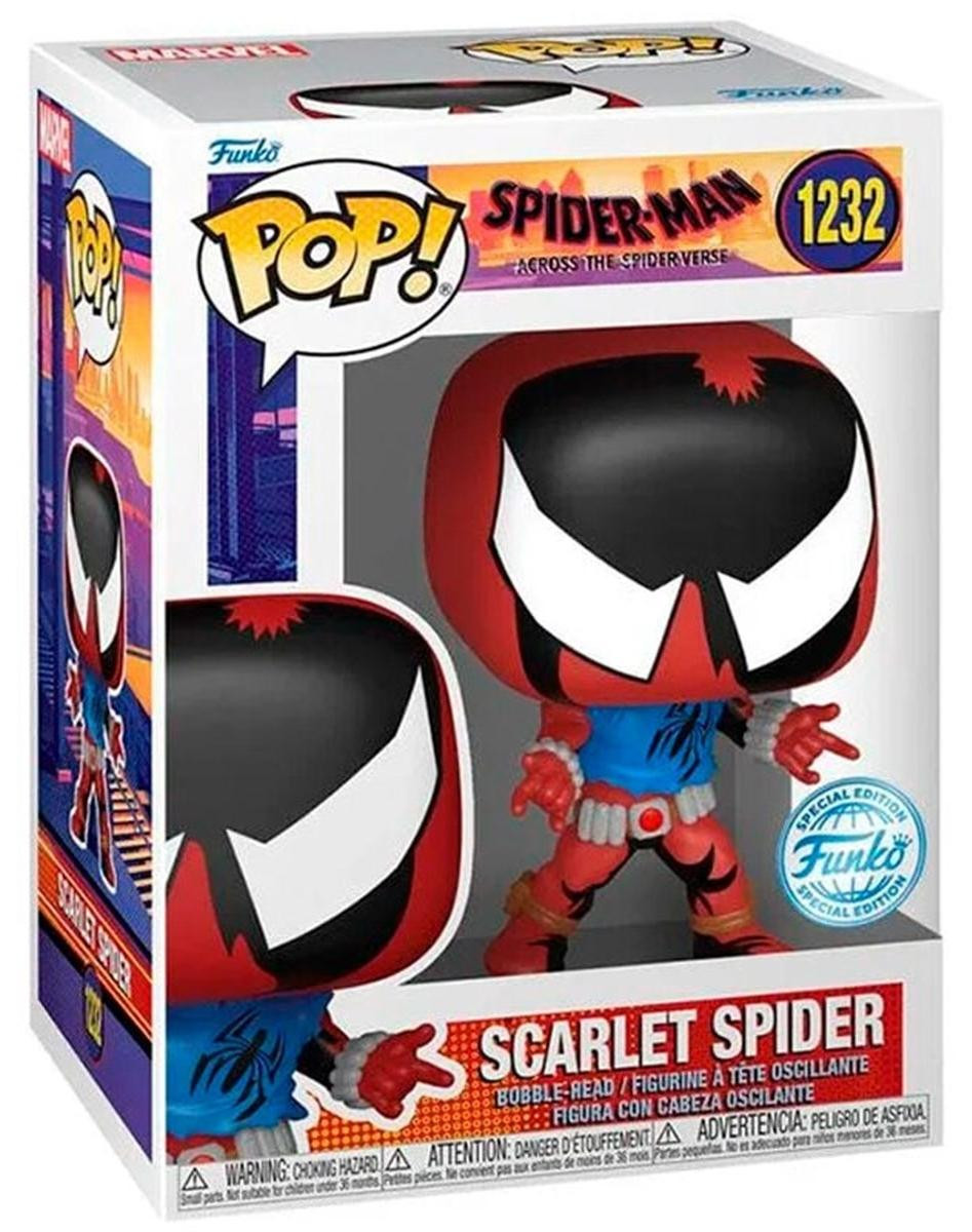 Funko Pop! Marvel Spider-Man: Across the Spider-Verse - Scarlet Spider #1232 Special Edition