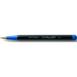 Drehgriffel Nr. 1 Bauhaus Kugelschreiber, blau-schwarz, blaue Tinte