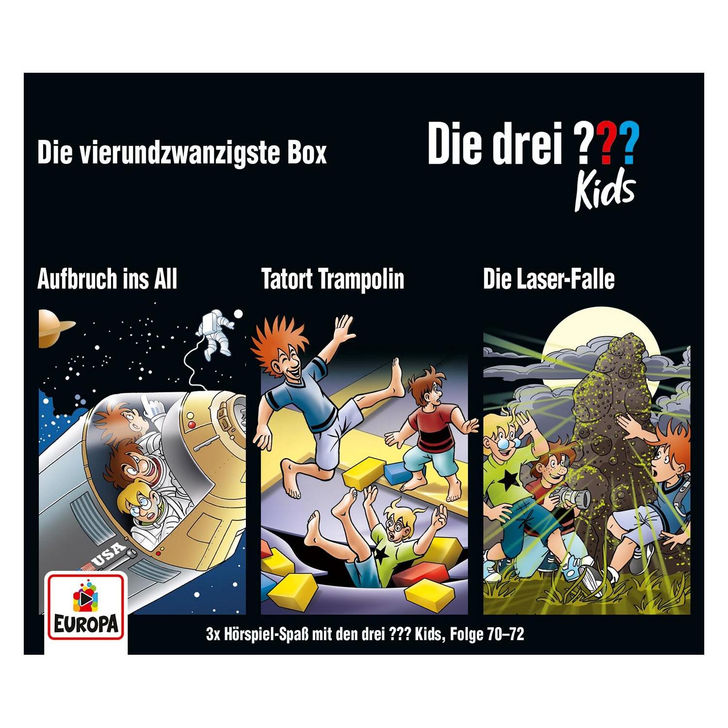 Europa Die drei DREI FRAGEZEICHEN kids - 24 Box (F70-72) (Die drei ??? Kids, Ulf Blanck, Deutsch) (58813812)