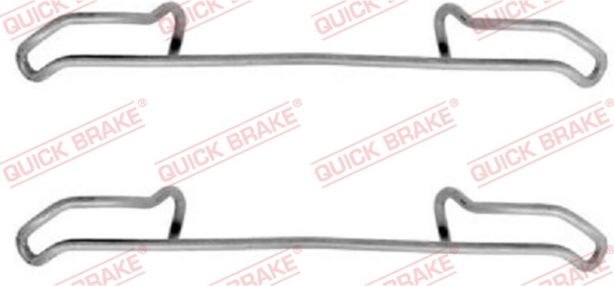 Zubehörsatz, Scheibenbremsbelag QUICK BRAKE 109-1085
