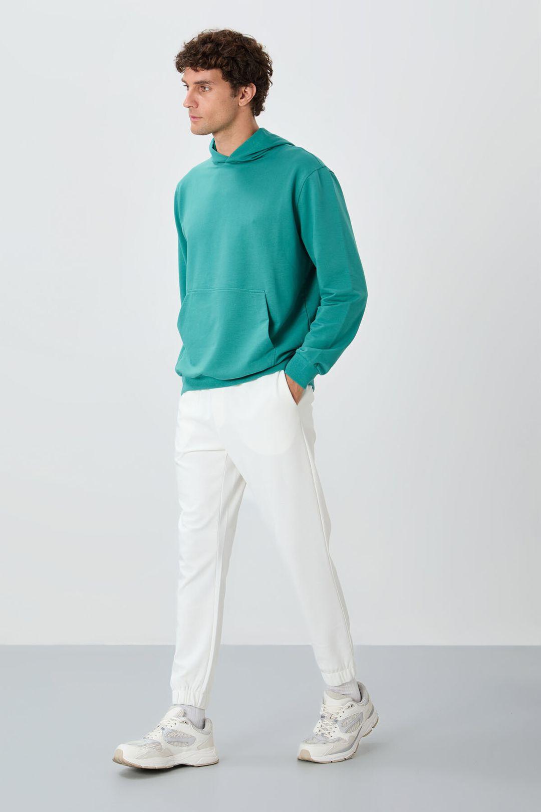 Herren Fleece Sweatpants in Normaler Passform