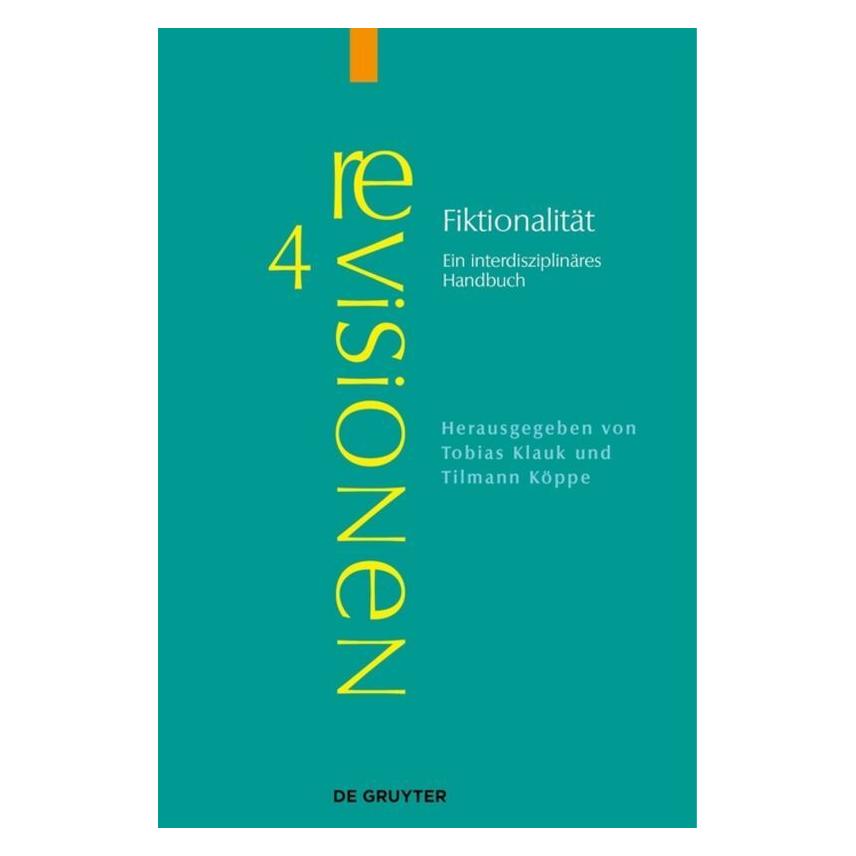 De Gruyter Fiktionalität (Deutsch, Softcover, Tilmann Köppe, Tobias Klauk) (55806461)