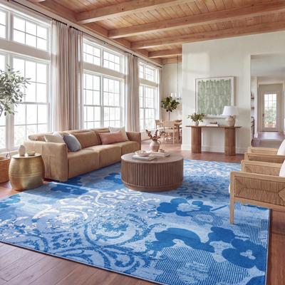 SAFAVIEH Adirondack Roxy Damask Floral Distressed Rug