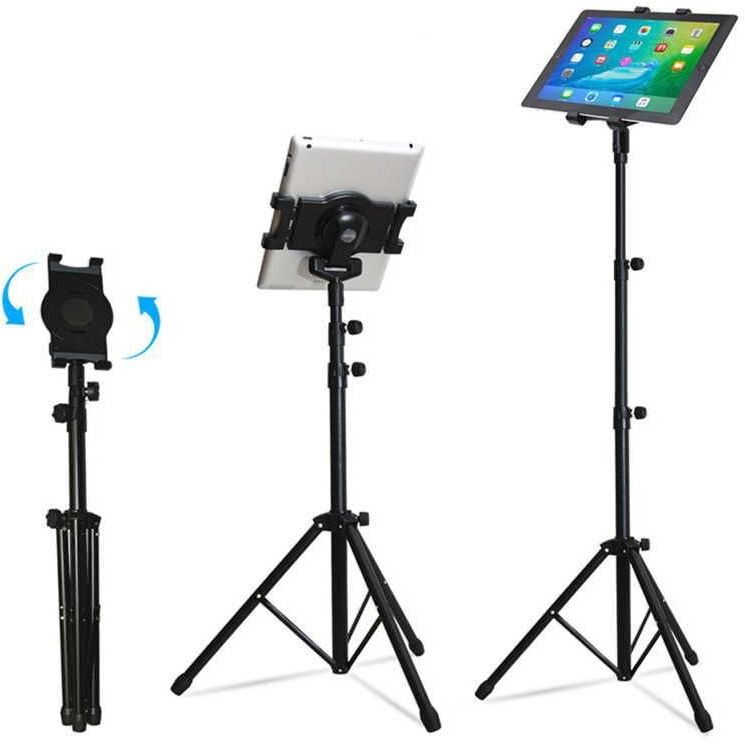 Coreparts Tripod Stand for Tablets 9.4"-14.5" - Multi-Direction Head, Height 55-150cm, 1.2kg Max Load (MOBX-ACC-008)