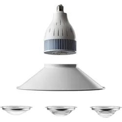 flexBEAM SEAWATER 75W Aquarium LED-Strahler  ohne Reflektor ~75W Nur E27 Sockel        