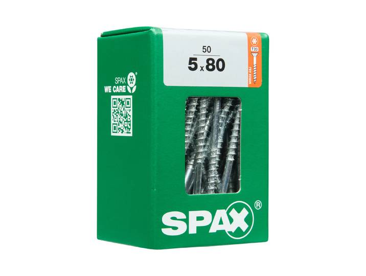 Spax TRX Senkkopf 5 × 80 mm 50 Stück