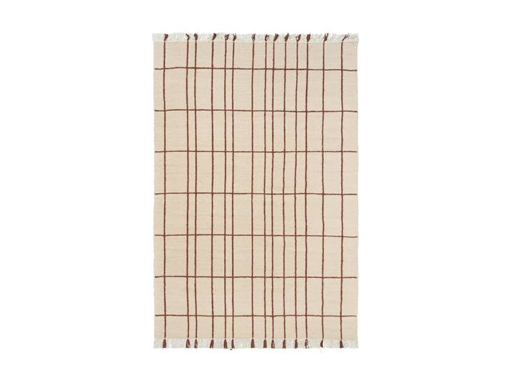 Ferm Living Späte Teppich Parchment-chestnut, 170x240 cm