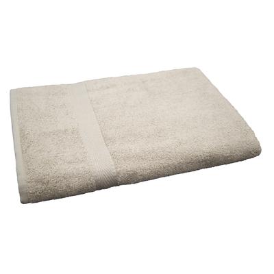 Duschtuch DYCKHOFF "Opal", beige (leinen), B:70cm L:140cm, Frottier, Frottier, Handtücher, mit formstabiler Borte