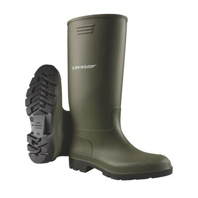 Gummistiefel DUNLOP "Pricemastor", Damen, Gr. 44, grün, Obermaterial: 100% PVC PVC., Schuhe Gummistiefel