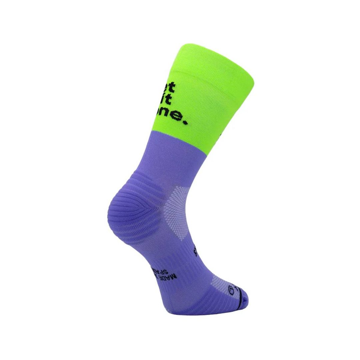 Meias Sporcks Get Shit Done Roxo Verde, Tamanho S Unisex