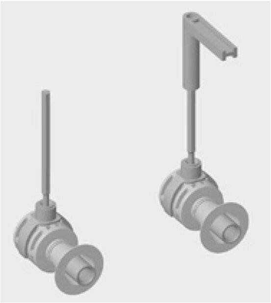 VitrA Befestigungsset 316567YP1TE für 7042, für Wand-WC