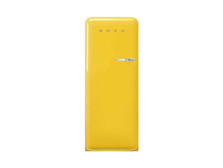Smeg FAB28LYW6 Kühlschrank Gelb links