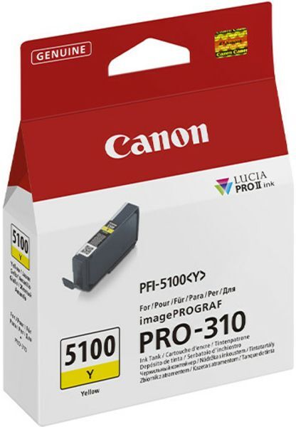 Canon PFI-5100 Y - Jaune - Cartouche d'encre Jaune
