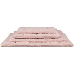 Trixie Liegematte Lonni Rib Samt Grau (Hund, Katze), Hundebett + Katzenbett