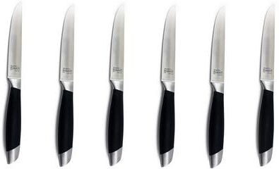 "BergHOFF Essentials Geminis 4.75"" Stainless Steel Steak Knife, Set of 6"