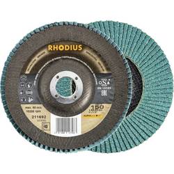 Rhodius 211692 LSZ F3 Fächerschleifscheibe Körnung (num) 40 Edelstahl, Stahl 10 St.