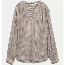 Blusenshirt mit Allover-Print Mehrfarbig 36